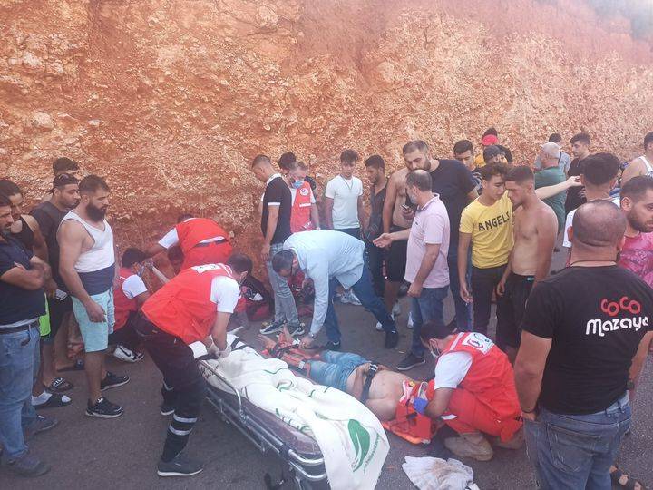 جريحان بحادث سير