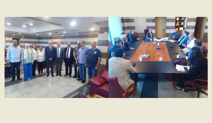 الحلبي يتابع مع وفد 
