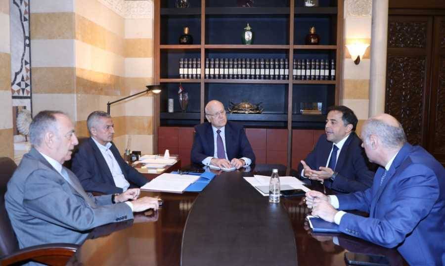 ميقاتي يرأس اجتماعاً مالياً في السراي.. ويلتقي شيا