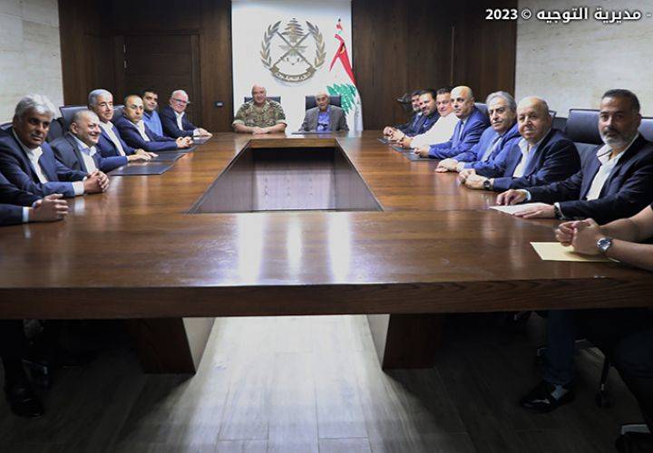 استقبالات قائد الجيش