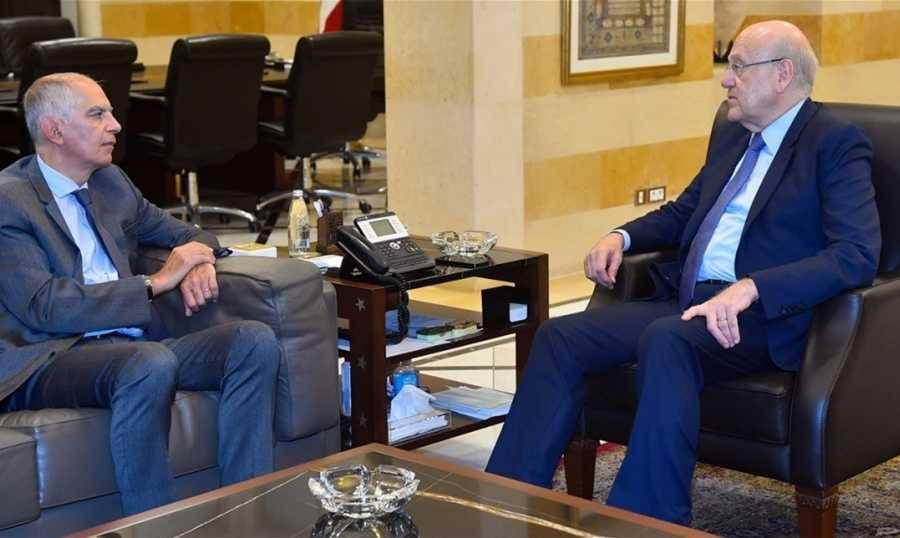 العلاقات اللبنانية - الفرنسية في لقاء ميقاتي- ماغرو