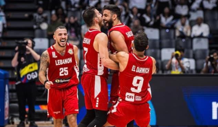 لبنان يهزم ساحل العاج في بطولة العالم لكرة السلة