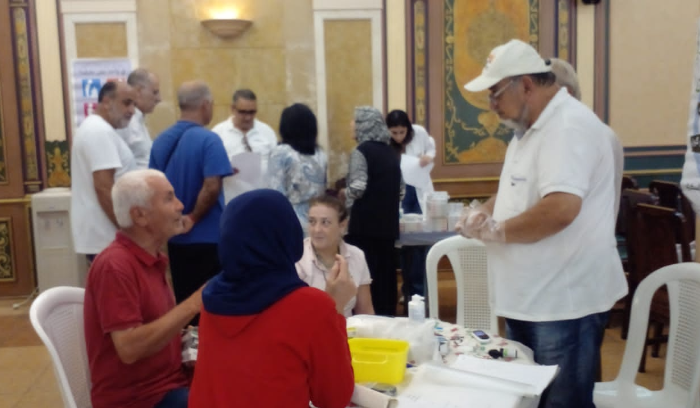 حملة طبية مجانية للجنة الصحة في بلدية عانوت