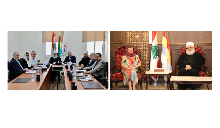 شيخ العقل يرأس اجتماع المجلس المذهبي.. ولقاءات