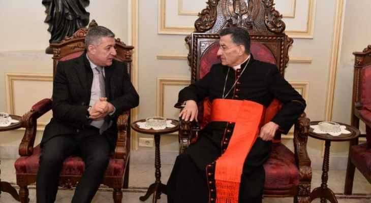 الراعي يطلع من عطالله على الاتصالات بين المعارضة و