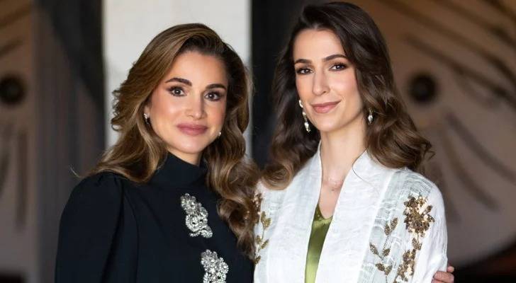 بالفيديو.. نصيحة الملكة رانيا لزوجة ابنها الأميرة رجوة