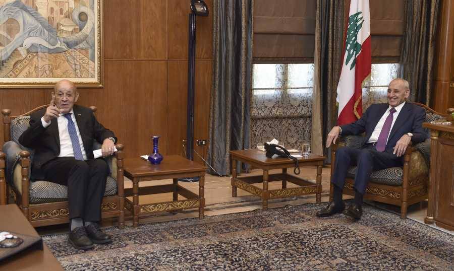 لودريان في عين التينة