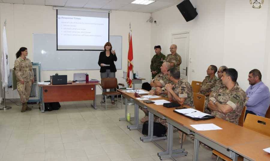 ورشة تدريب كندية لعناصر من الجيش