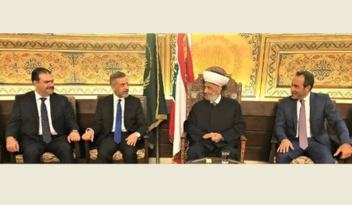دريان يعرض مع نائب رئيس الحكومة العراقي شؤوناً لبنانية وعربية