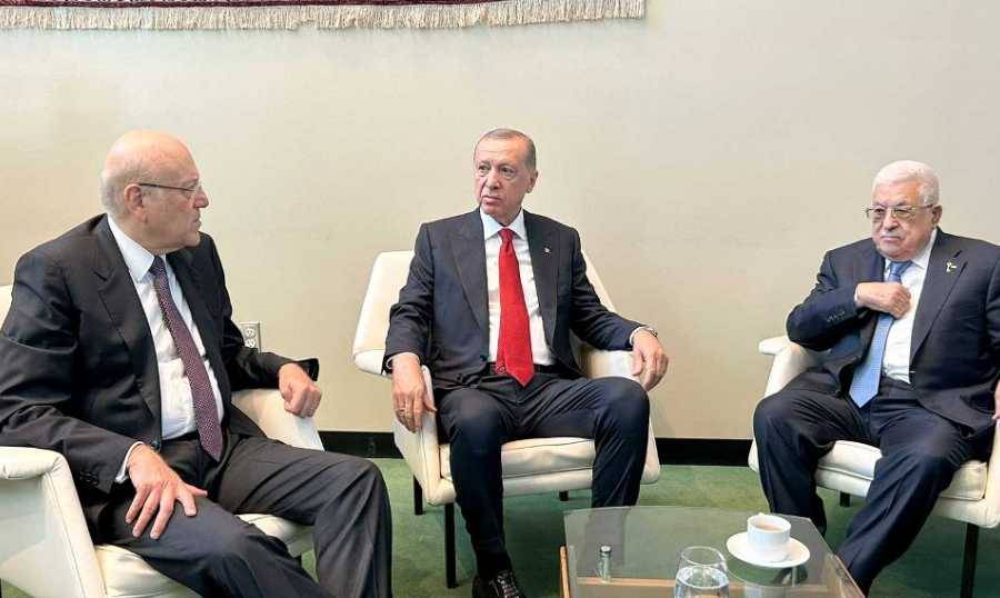 ميقاتي يلتقي اردوغان وعباس والسوداني: لتعاطي الفلسطينيين مع لبنان وفق قوانينه