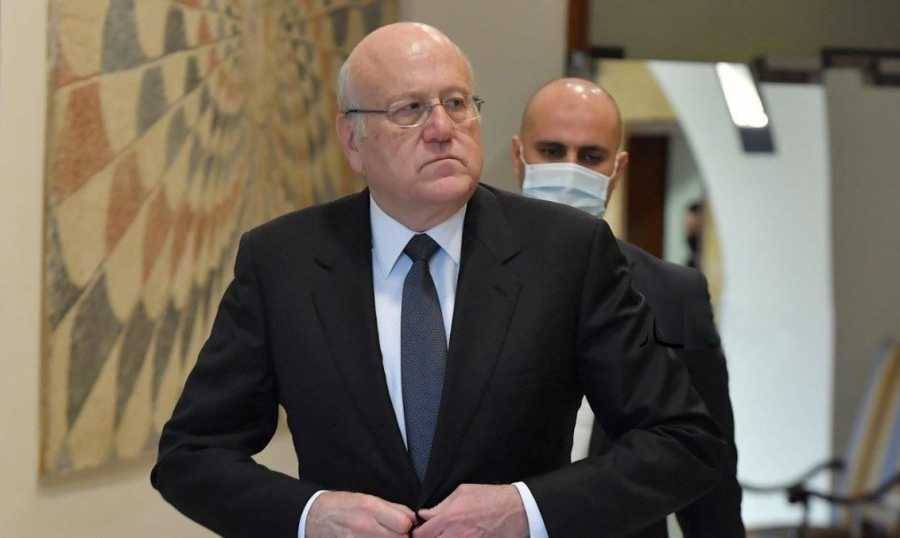 ميقاتي: لا نُريد مساعدة النازحين في لبنان بل عودتهم الى سوريا ومساعدتهم في أرضهم لاسيما أن النزوح الأخير اقتصادي