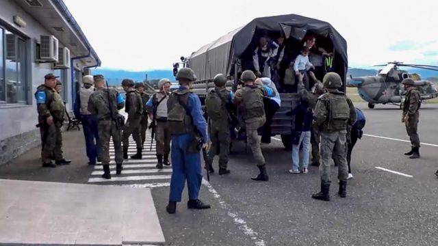 أكثر من 74 ألف شخص عبروا الحدود من إقليم ناغورني كاراباخ إلى أرمينيا