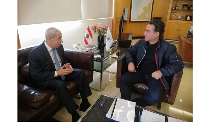 حمية تناول مع اللواء خير ملفات التعاون في موسم الأمطار