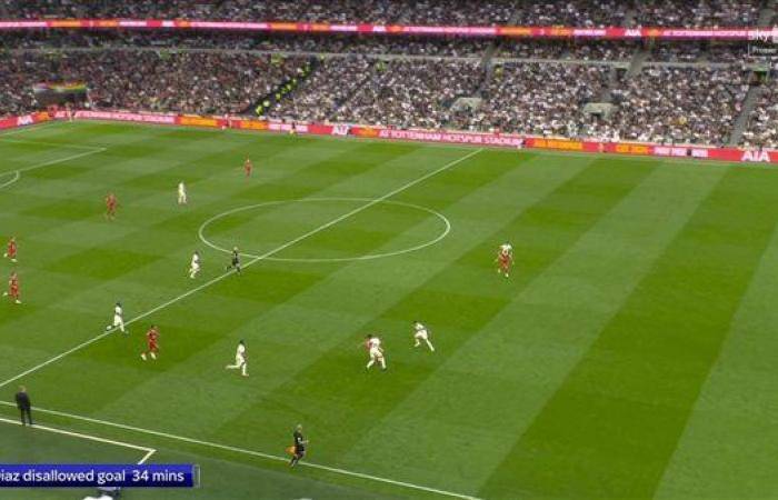 قرار من لجنة الحكام بعد واقعة هدف ليفربول 