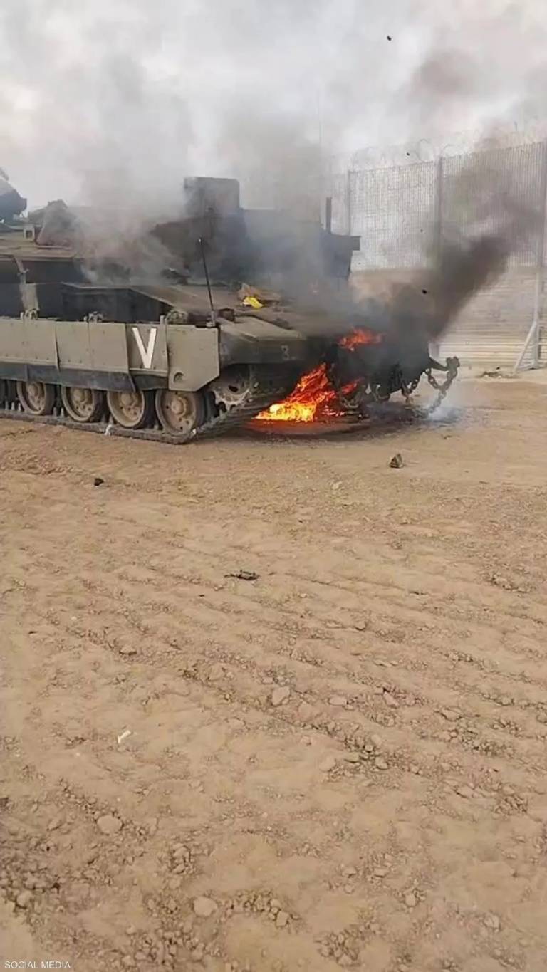المواجهات مستمرة بين الفصائل الفلسطينية وإسرائيل على حدود قطاع غزة