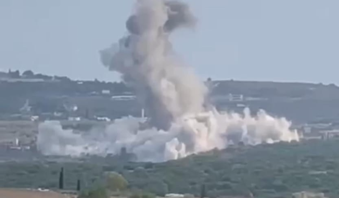 القصف الاسرائيلي يصل الى بيت ليف ورميش والطيران الحربي يطلق قنابل حارقة عند الخط الازرق في رامية