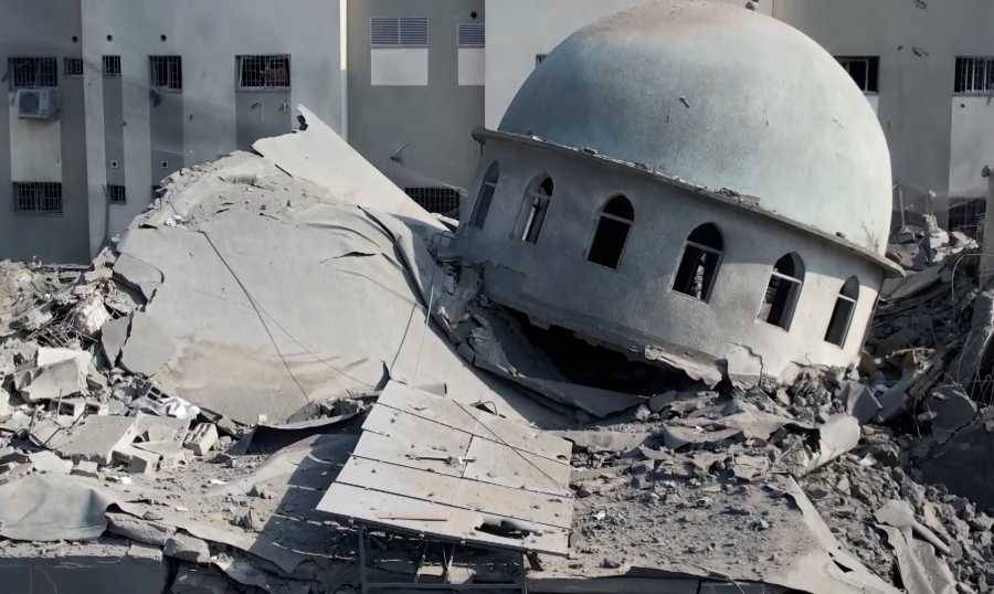 هذا هو عدد المساجد التي دمّرتها اسرائيل في غزة