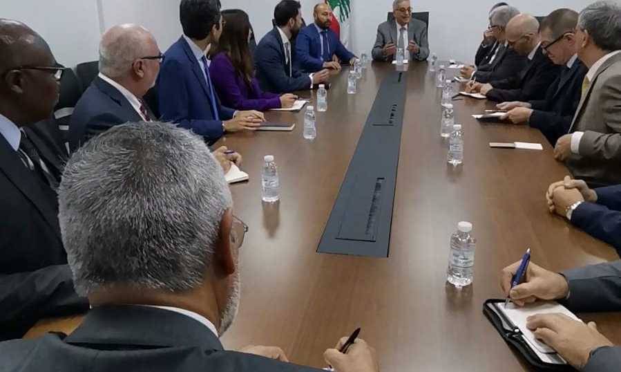 بوحبيب يستقبل دبلوماسيين: على اسرائيل التوقف عن تهديد لبنان