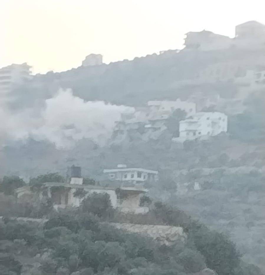تضرّر منزلين في كفركلا بالقصف الاسرائيلي