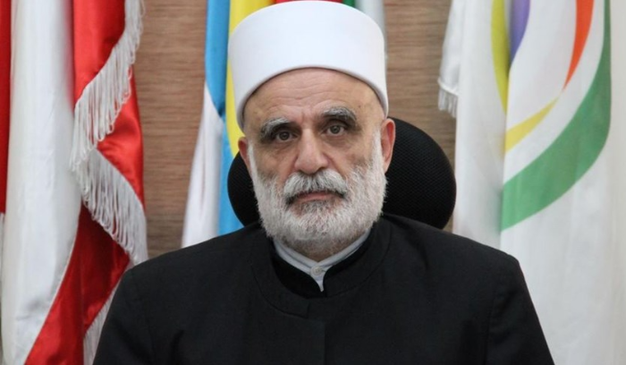 تحية من شيخ العقل الى الشعب الفلسطيني والجنوب المقاوم