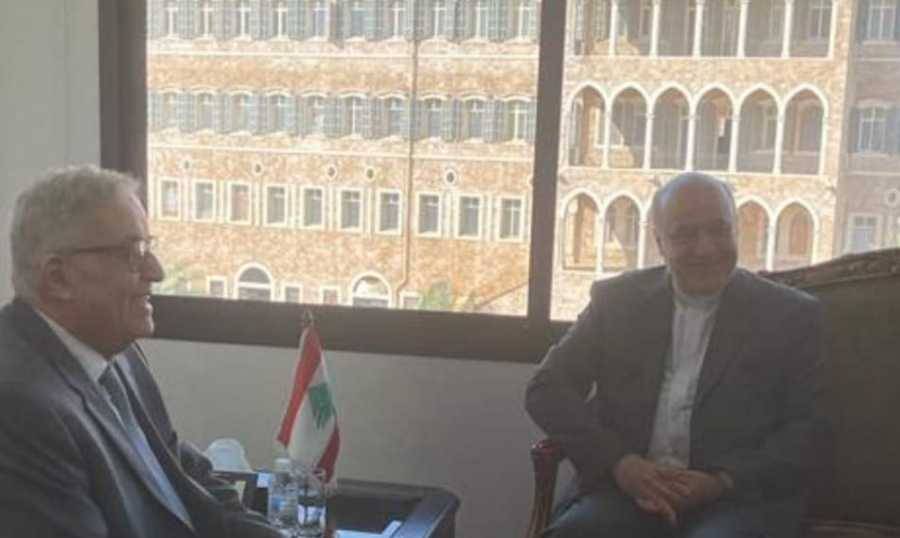 بو حبيب يلتقي السفير الإيراني