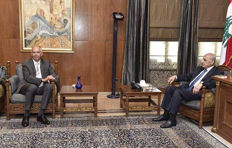 بري يلتقي السفير الفرنسي والحوت