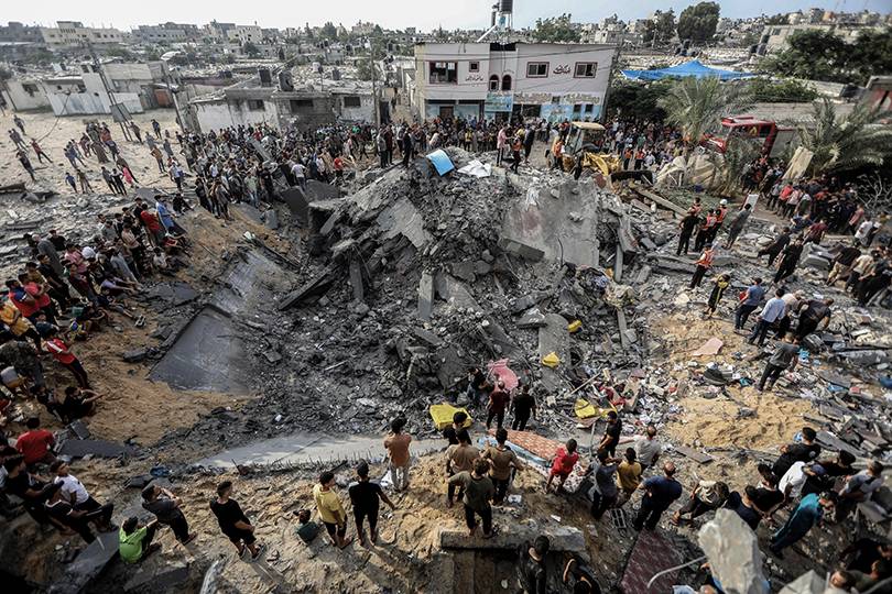حرب إبادة إسرائيلية في غزة طاولت المستشفيات والمدارس