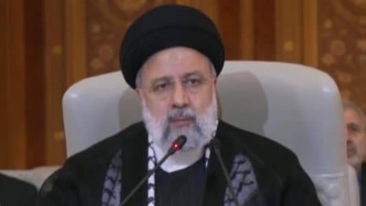 الرئيس الإيراني: على الدول الإسلامية تسليح الشعب الفلسطيني