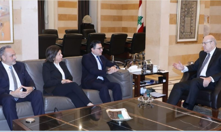 ميقاتي يستقبل زمكحل وسفير هنغاريا