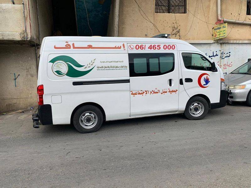كم بلغ عدد مهمات إسعاف 
