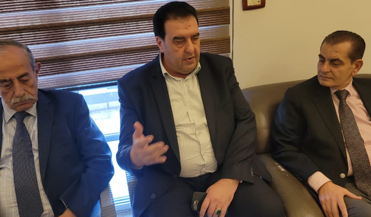 البعريني يلتقي المرشّح لمركز نقيب محامي طرابلس سامي الحسن