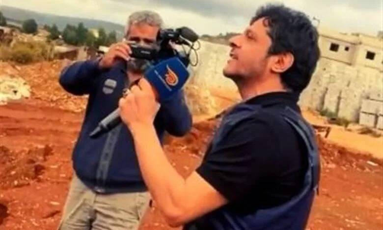 تضامناً مع غزة.. معين شريف قرب الحدود اللبنانية الفلسطينية