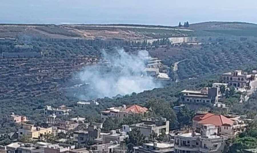 سقوط قذيفة على أطراف عيتا الشعب