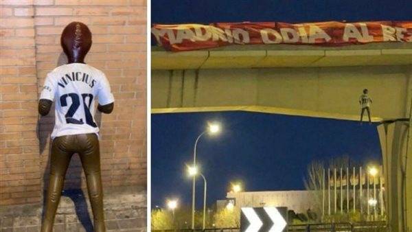 النيابة الإسبانية تطالب بسجن جماهير أتلتيكو مدريد بسبب دمية فينيسيوس