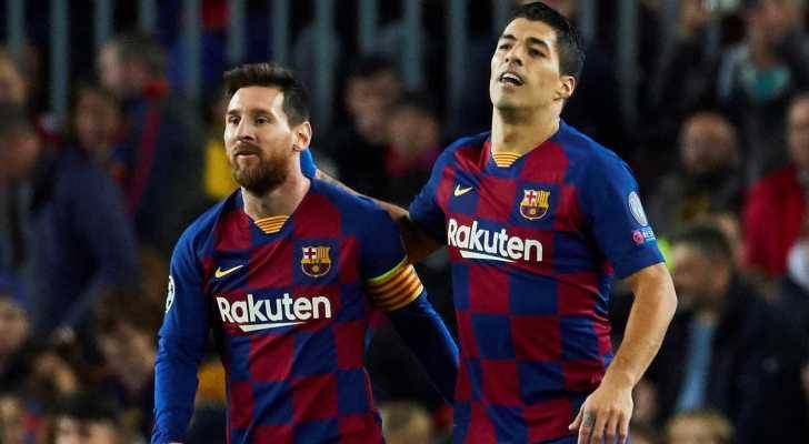 سواريز يقترب من مجاورة ميسي مرة أخرى