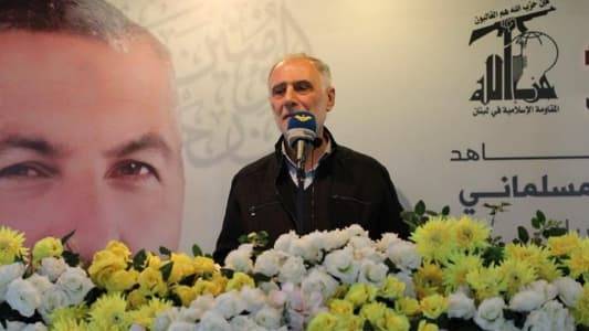 فنيش: لن نسمح لأحد بأن يثنينا عن المضي في التصدي للمشروع الصهيوني