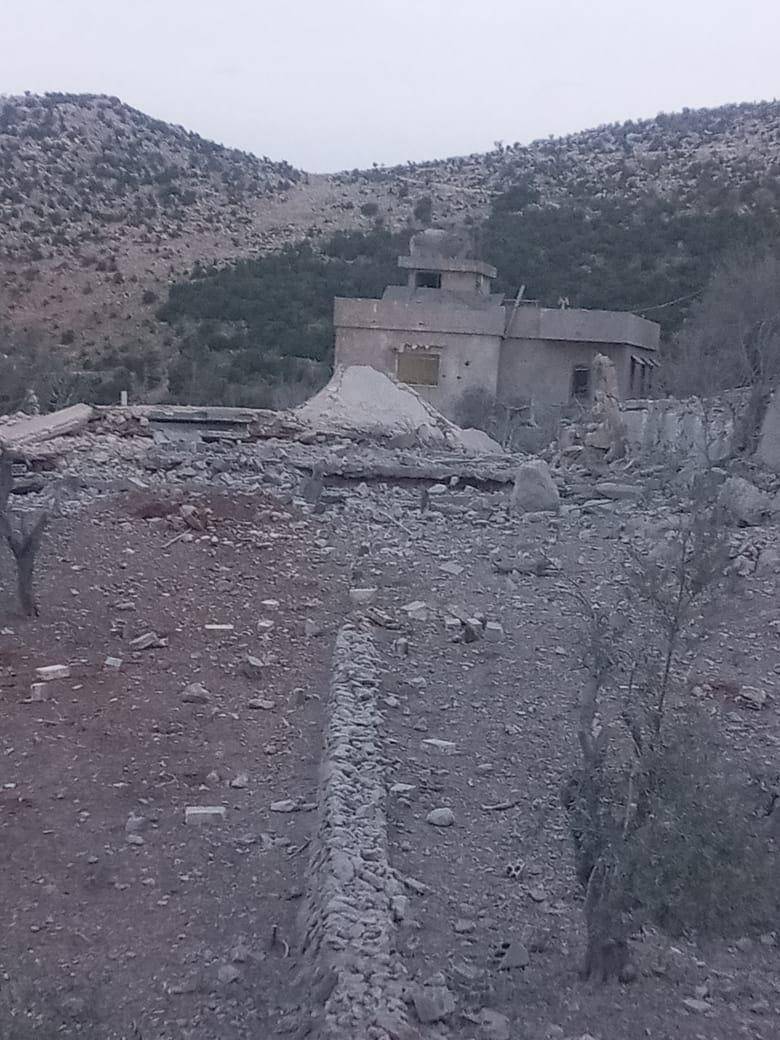 بالصور: الاحتلال يستهدف كفرشوبا ‏