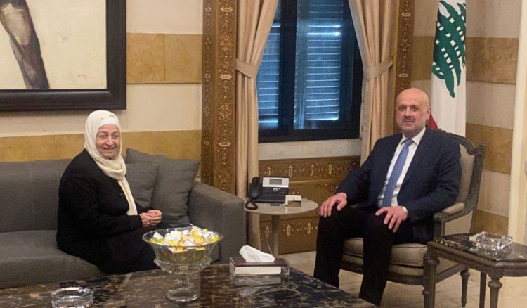 هذا ما بحثه مولوي مع بهية الحريري