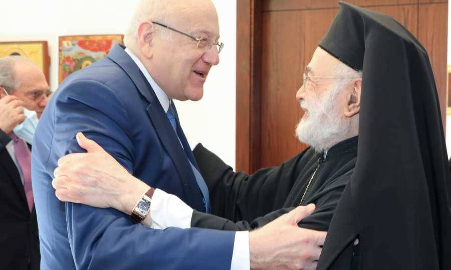 ميقاتي يزور عوده: لن أقبل بتعرّض أحد لصلاحيات رئيس الوزراء ولن أدخل في سجال اعلامي مع احد