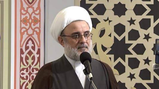 قاووق: ليس هناك لغة بيننا وبين العدو إلا الصواريخ والمسيّرات