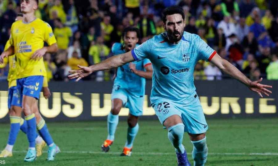 غوندوغان ينقذ برشلونة من فخ لاس بالماس