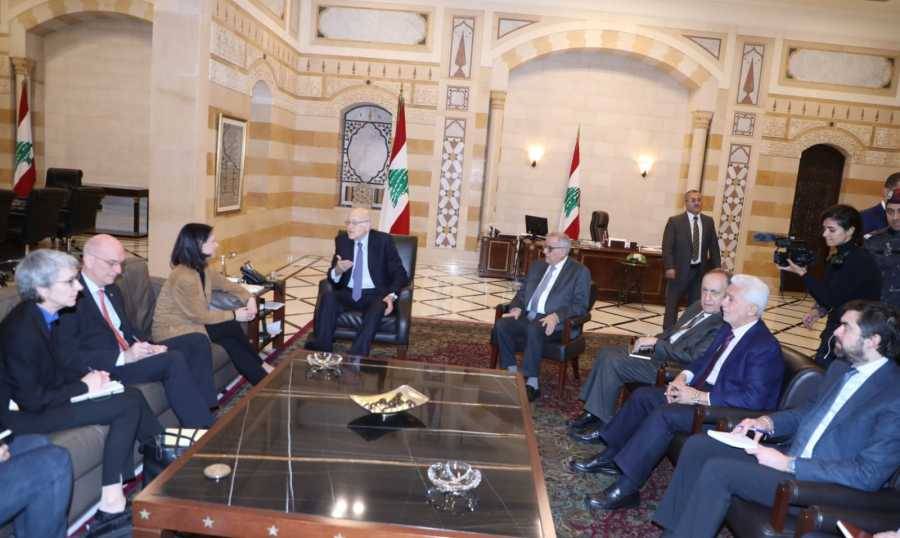وزيرة خارجية ألمانيا تجول على المسؤولين: لتطبيق القرار 1701