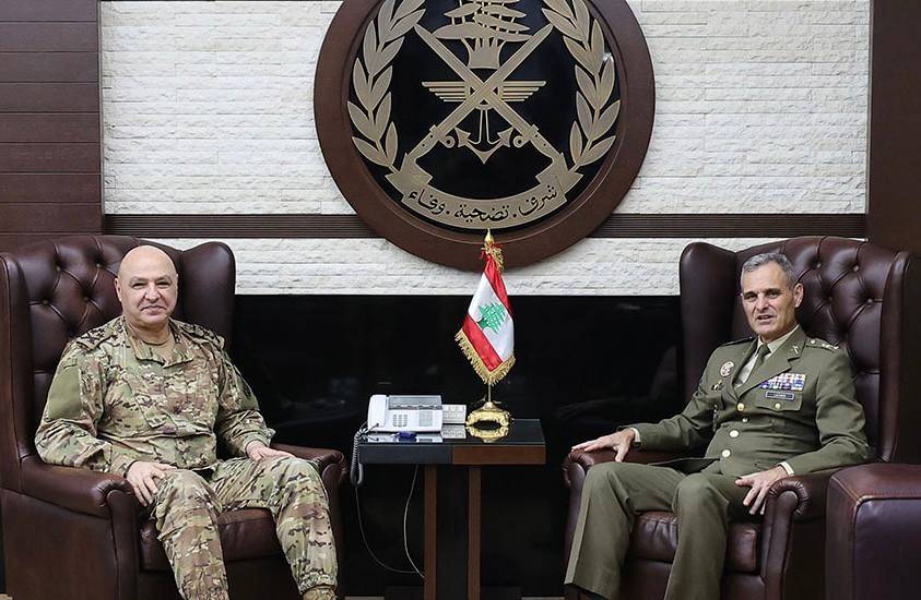 لازارو يلتقي بري وميقاتي وقائد الجيش