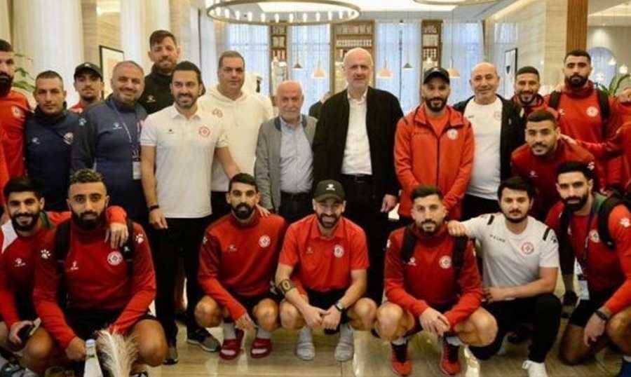 مولوي يزور منتخب لبنان: الوطن يُبنى بهكذا نوعية من الشباب