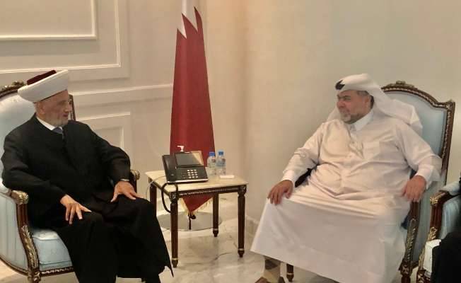 لقاءات دريان في قطر