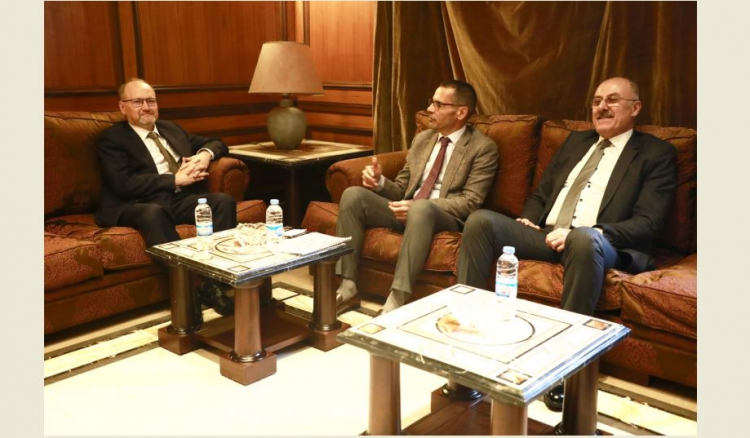 علامة وعبدالله يبحثان وسفير النمسا مسألة أدوية الأمراض المستعصية