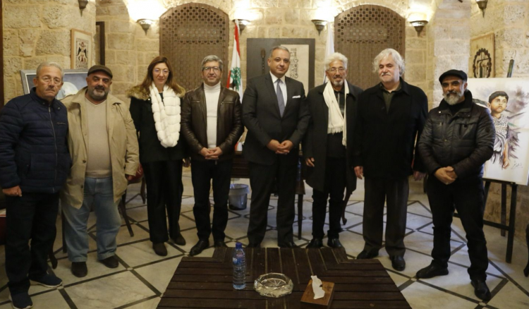 المرتضى يلتقي لجنة المسرح والسينما لفعالية طرابلس