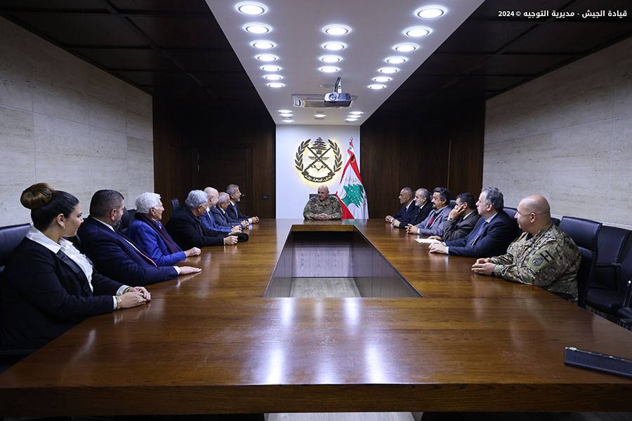 استقبالات قائد الجيش