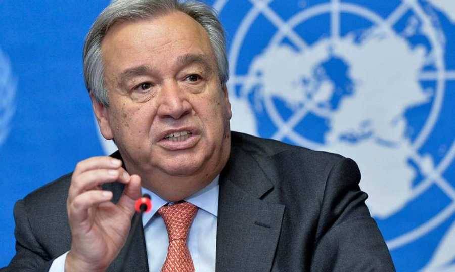 غوتيريش: على الجميع الاعتراف بحق الشعب الفلسطيني في بناء دولته