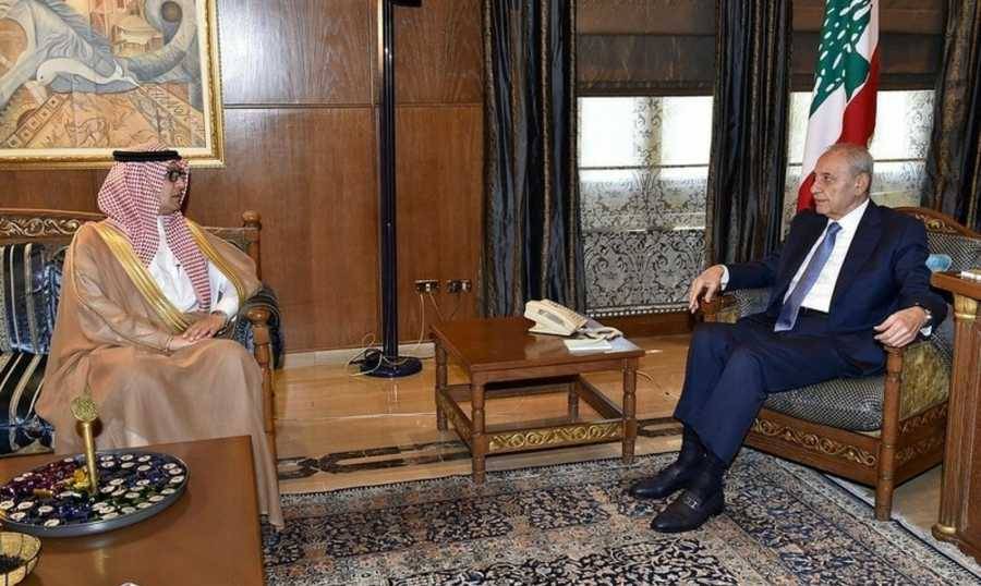 بخاري يبحث مع بري التطورات